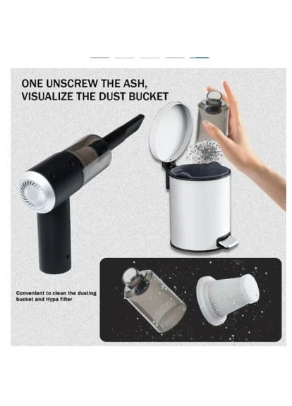 Автомобильный пылесос 2 в 1 Vacuum Cleaner для дома и авто No Brand (380053045)