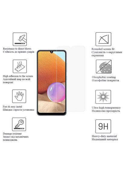 Стекло защитное Samsung Galaxy A24 (717171) (717171) Drobak Samsung Galaxy A24 (717171) (366521926)