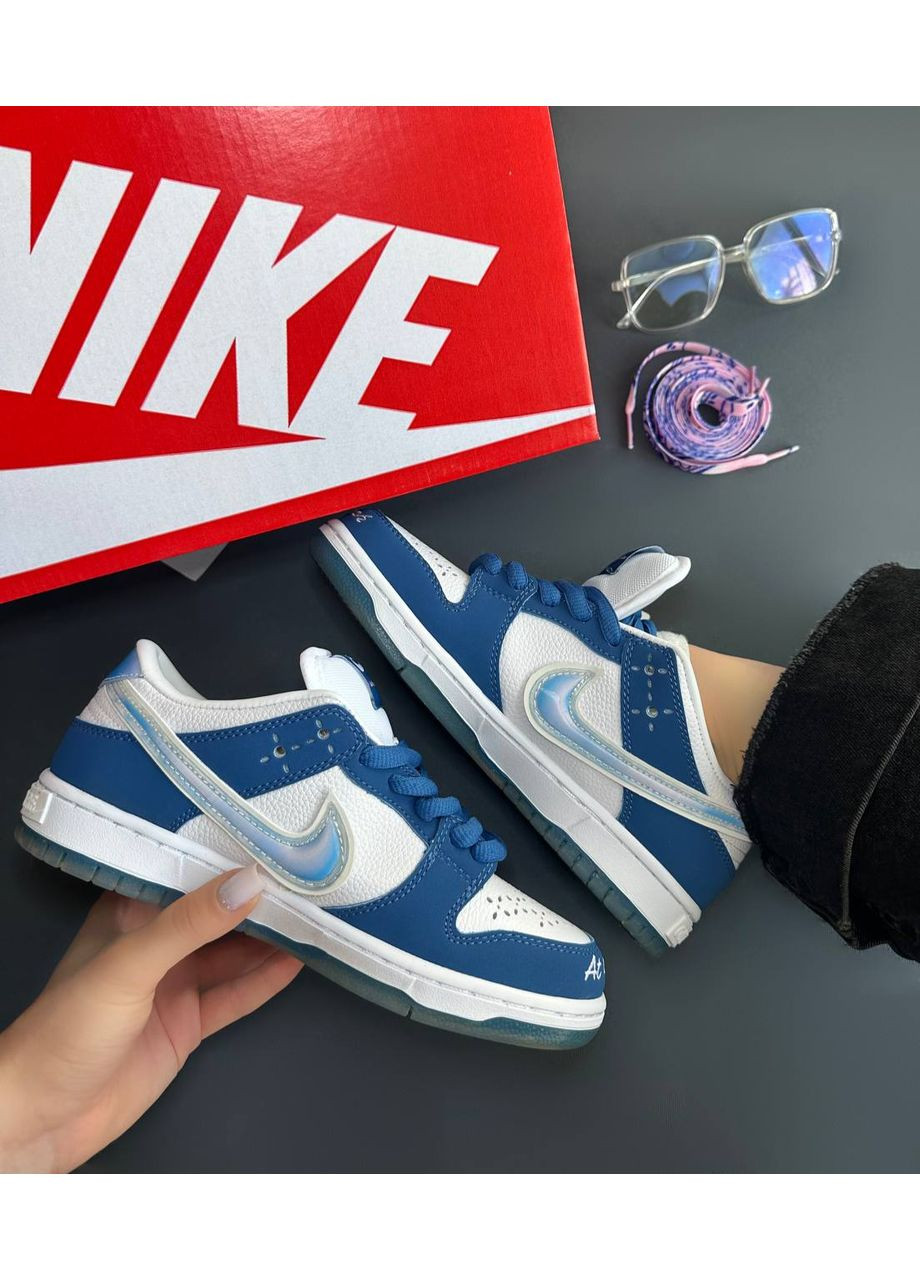 Комбіновані Осінні кросівки чоловічі nike sb dunk born and raised найк сб данк No Brand