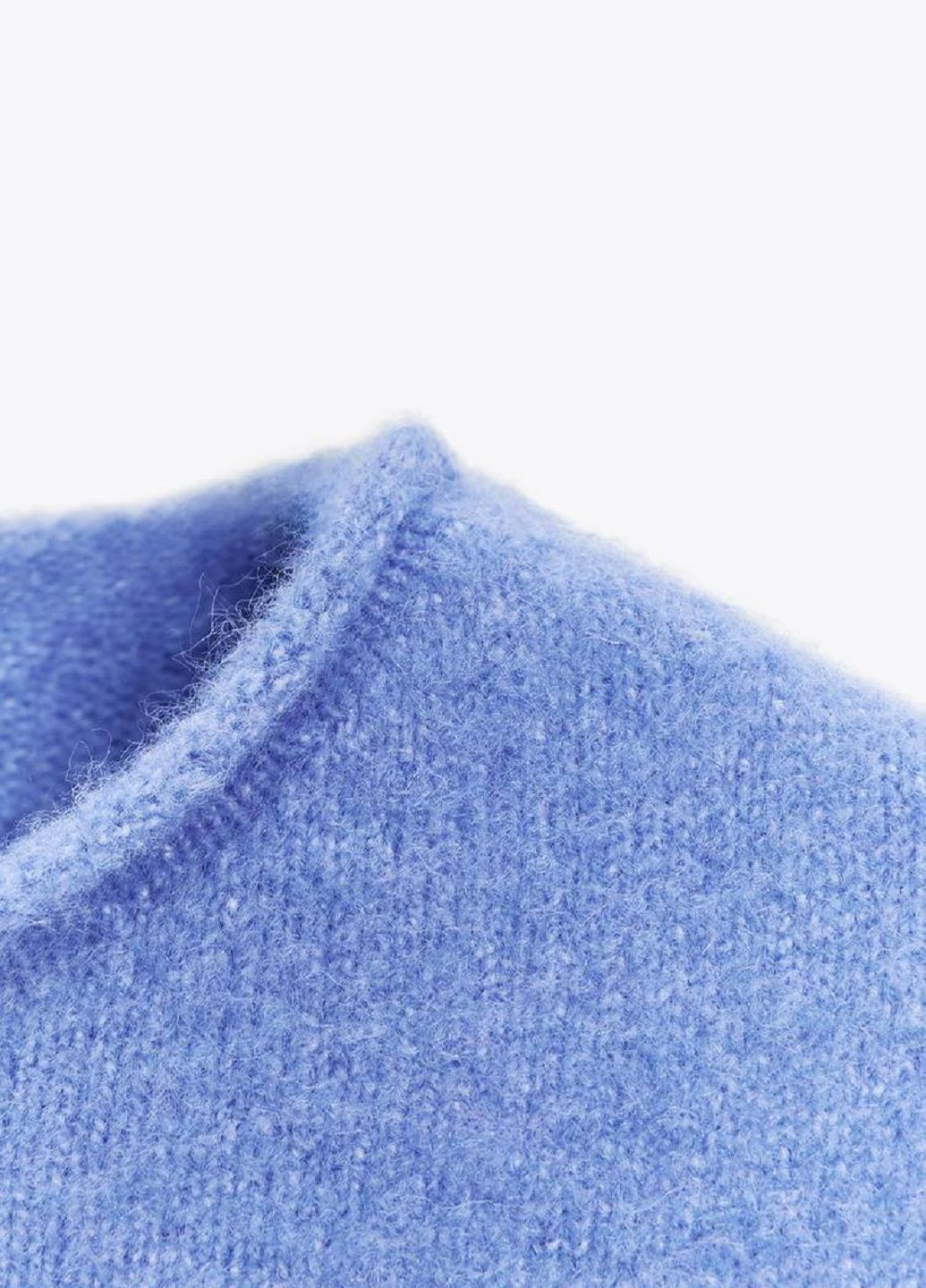 Синій літній светр Zara