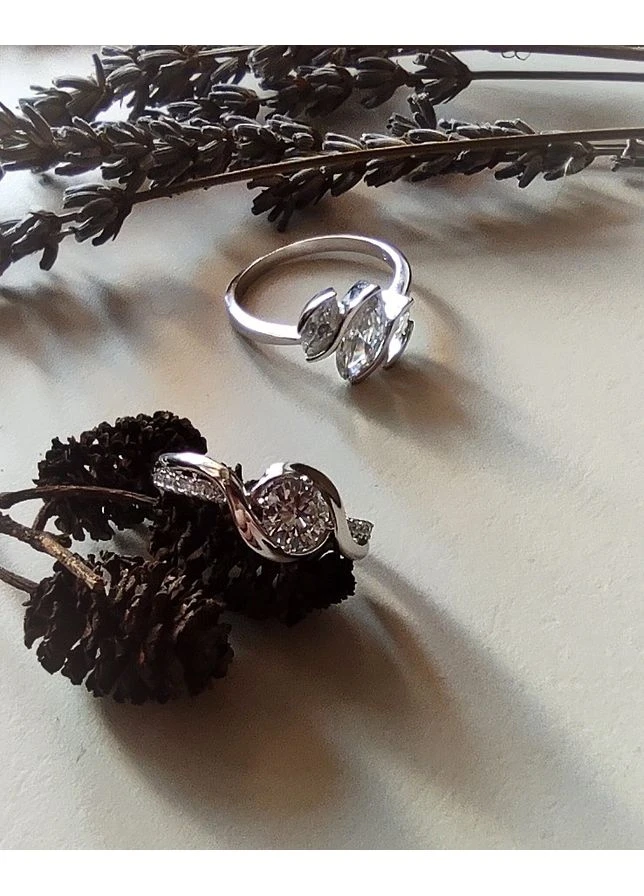 Кольцо с фианитами медсплав родий, р.16 Xuping Jewelry (383438299)