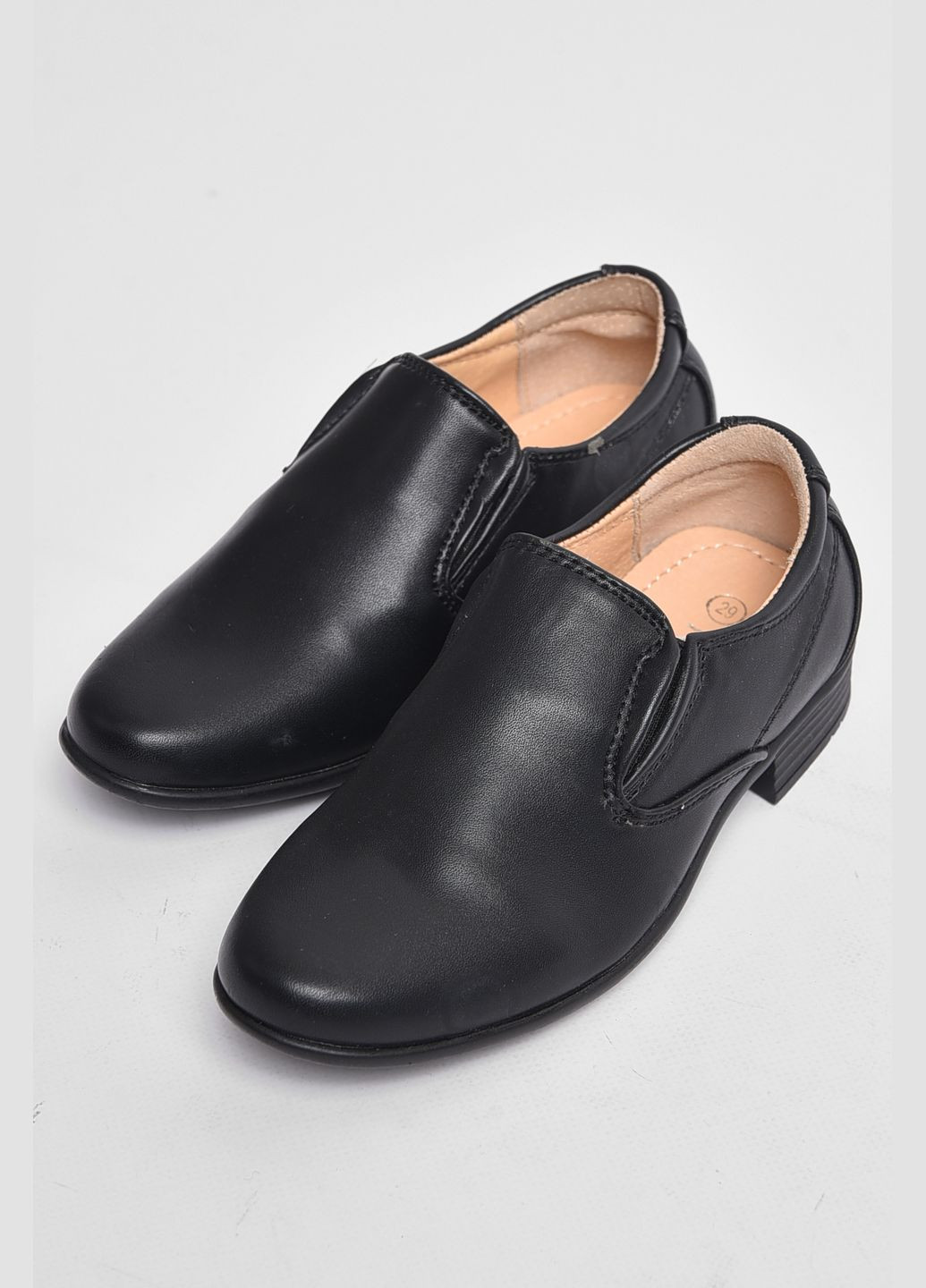 Туфлі дитячі для хлопчика чорного кольору Let's Shop (289456753)