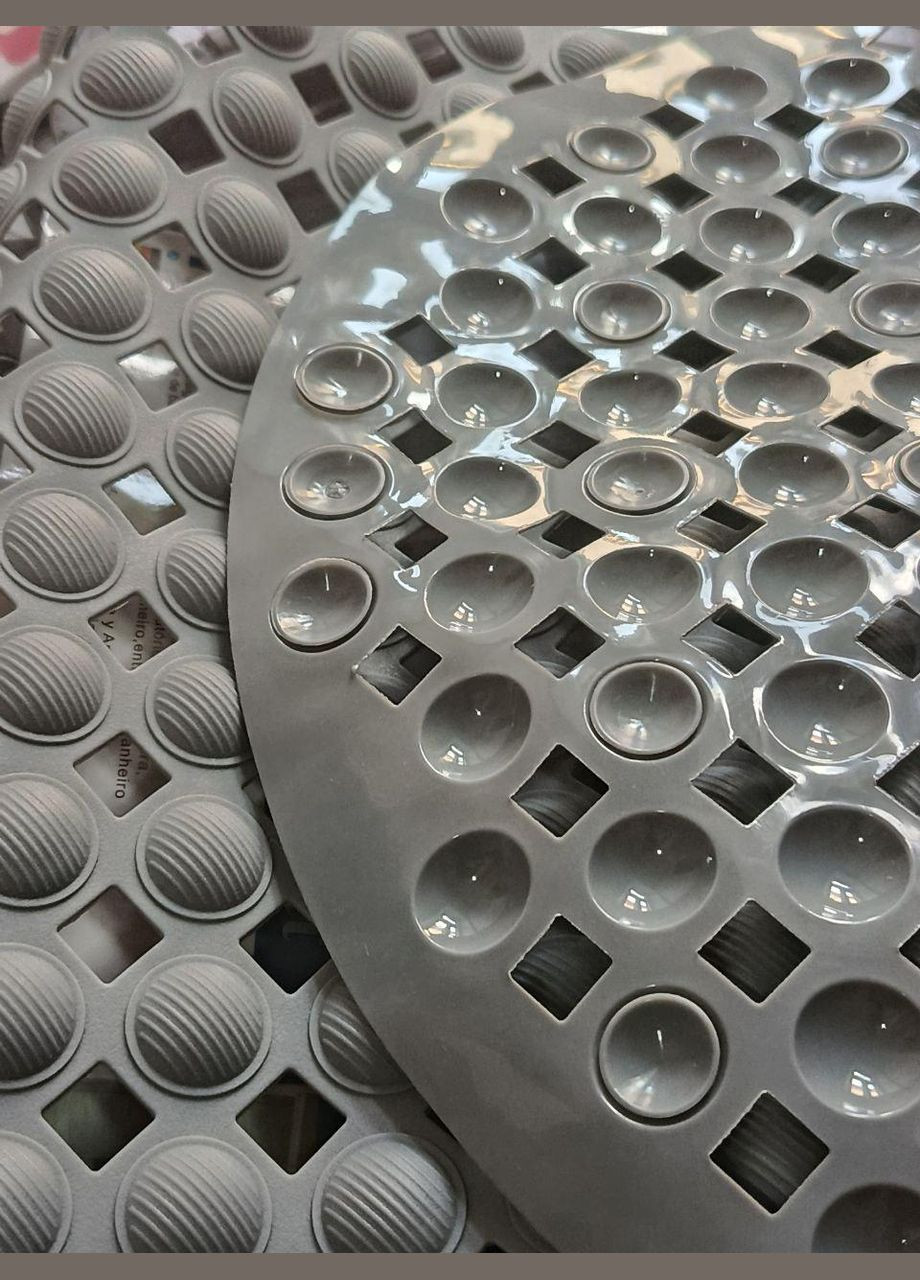 Килимок для ванної антиковзаючий силіконовий 36х66см масажний килимок для душу Laska (337170609)