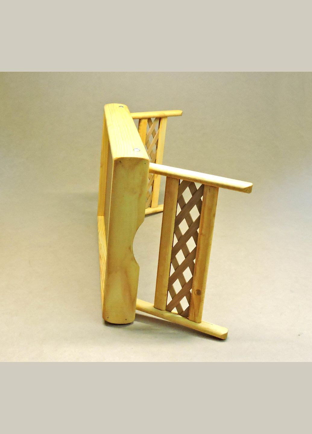 Столик-піднос для сніданку з дерева Юта каррі (СТП-001303) No Brand (327866986)