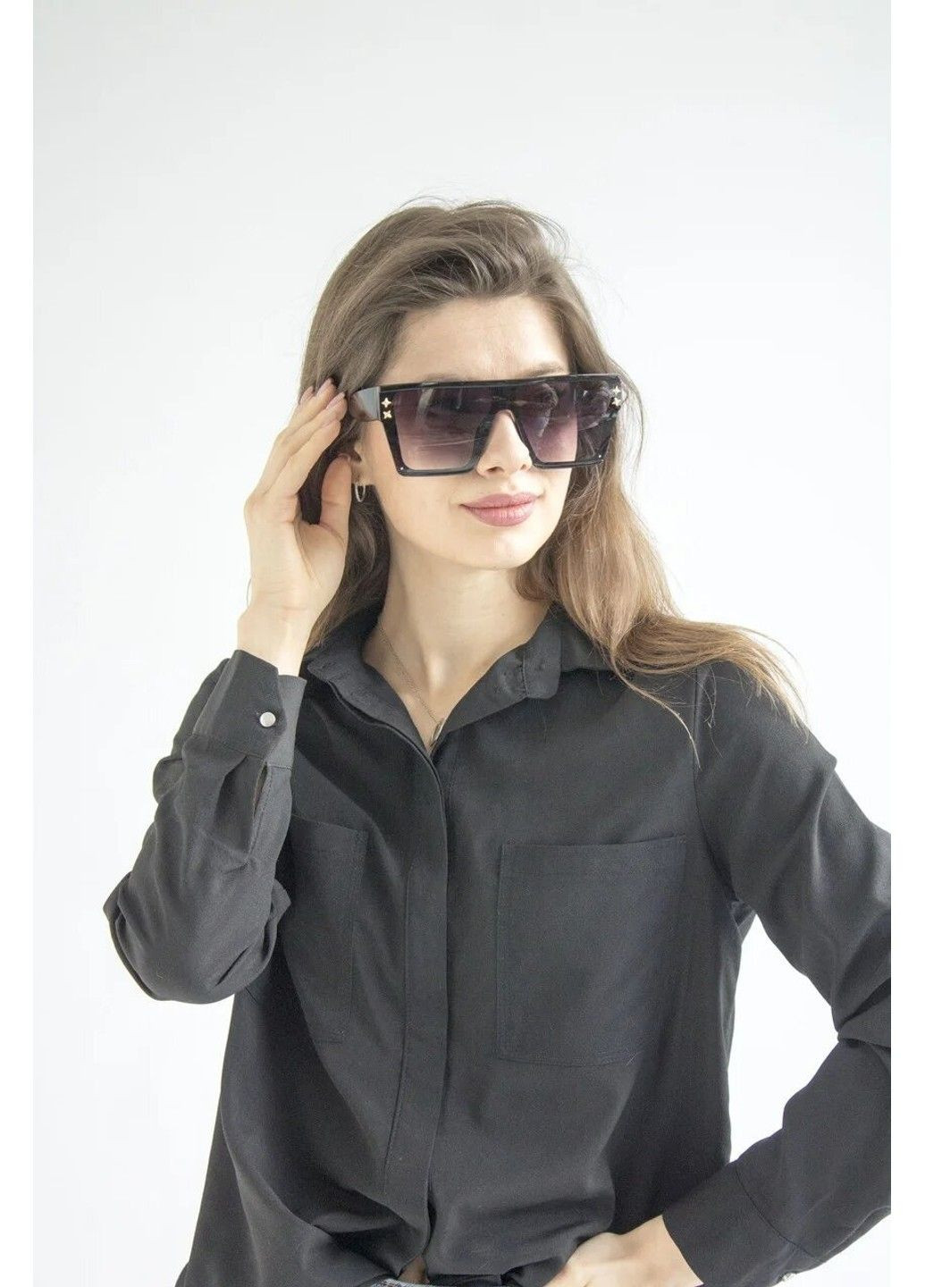 Cонцезахисні жіночі окуляри 0124-1 BR-S (294607720)