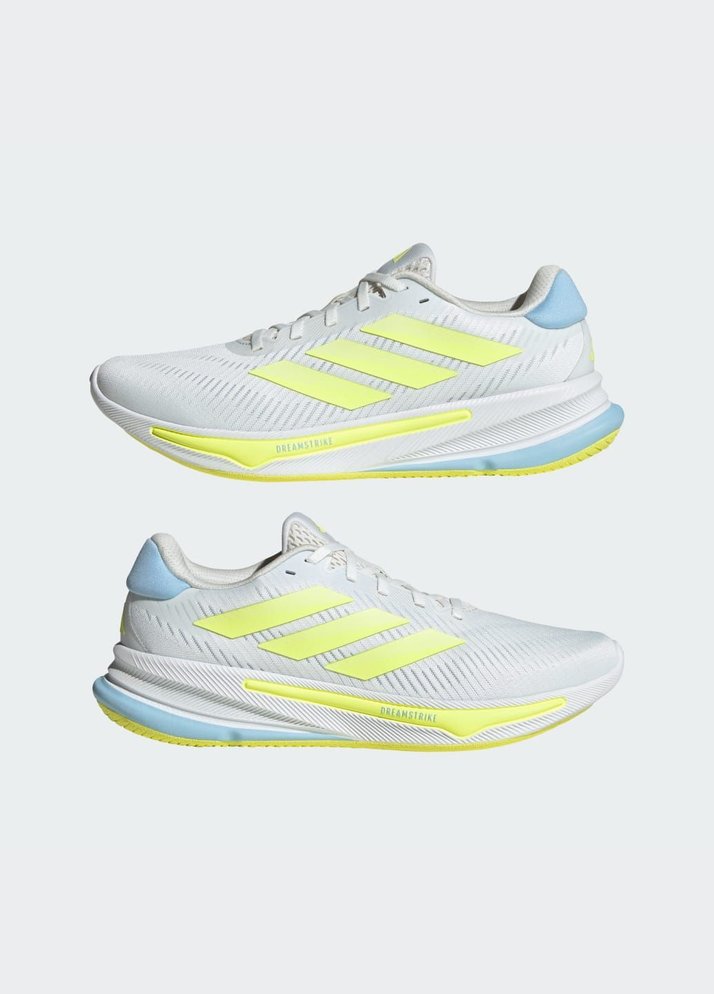 Белые летние кроссовки supernova ease adidas