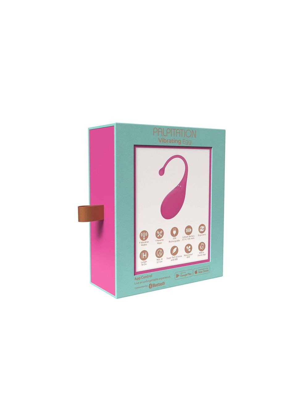 Смарт-виброяйцо Adrien Lastic Palpitation Pink с глубокой вибрацией No Brand (303889170)
