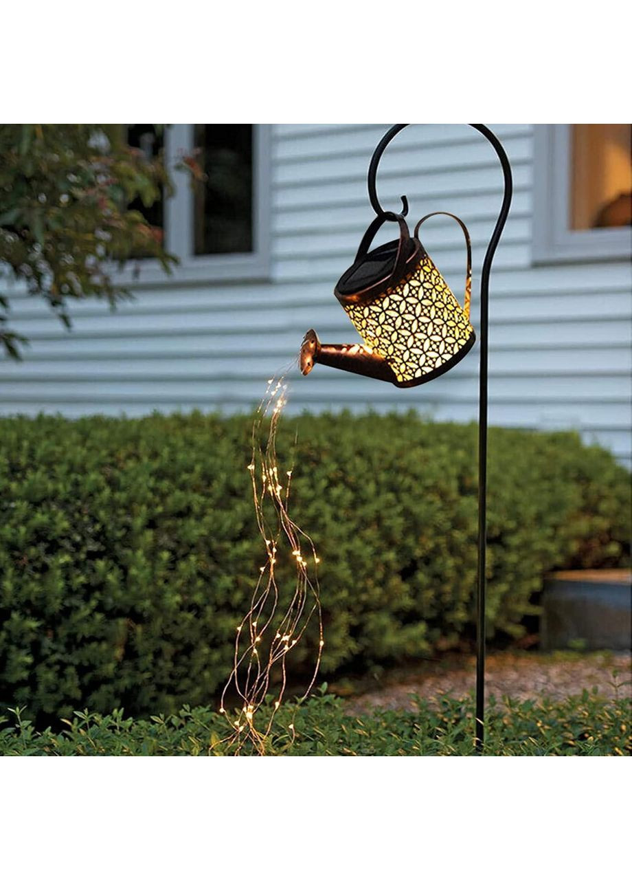 Садовый декоративный фонарь ShowTime чайник на солнечной батарее. No Brand (366304097)