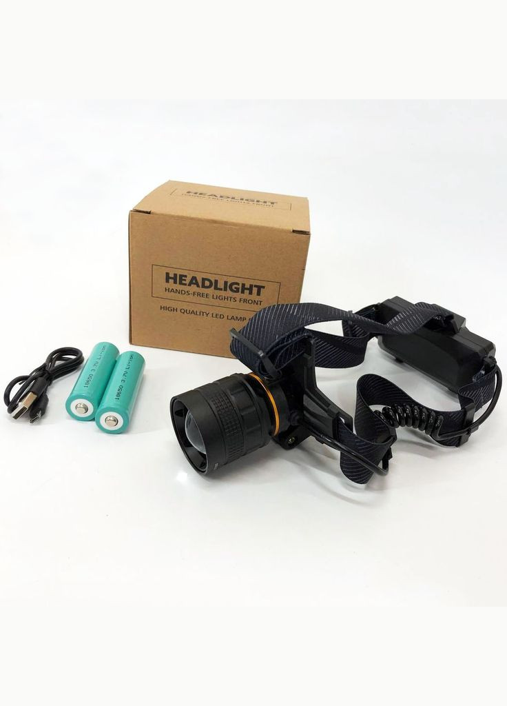 Яркий налобный фонарь BL-8076-2-GT100, Фонарь аккумуляторный для рыбалки, Фонарь на голову Bailong (364665629)