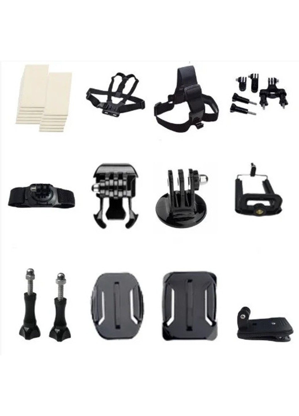 Набор креплений для экшн камер 21 предмет No Brand (332637559)