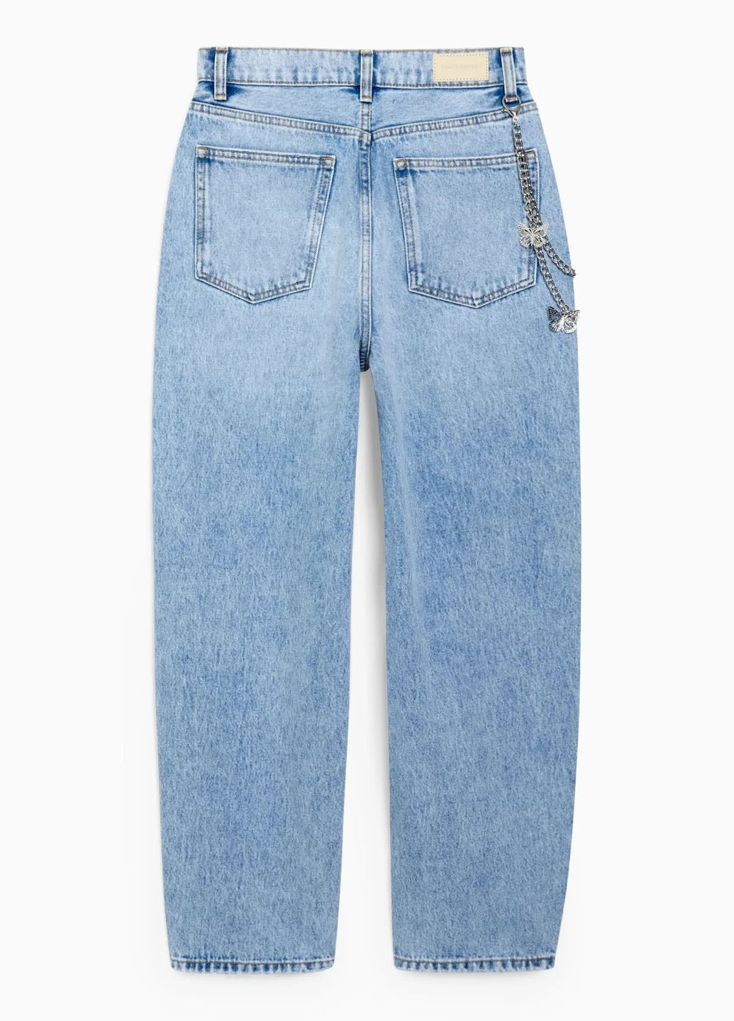 Широкие джинсы с цепочкой C&A - (293752840)