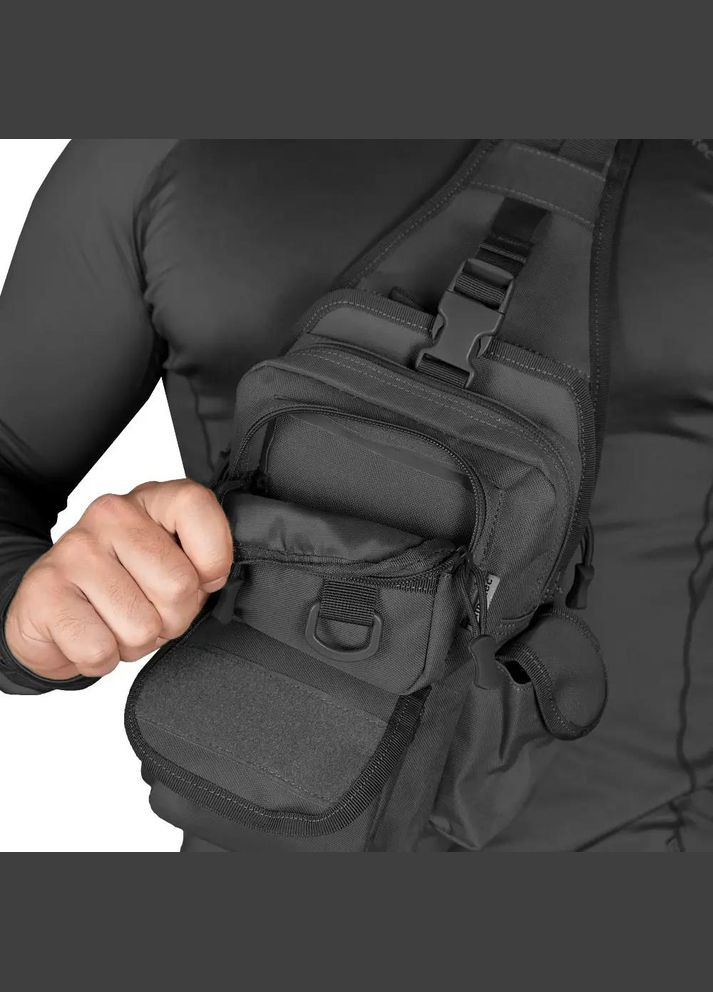 Сумка Gunner Sling 2.0 Черный Camotec (341540399)
