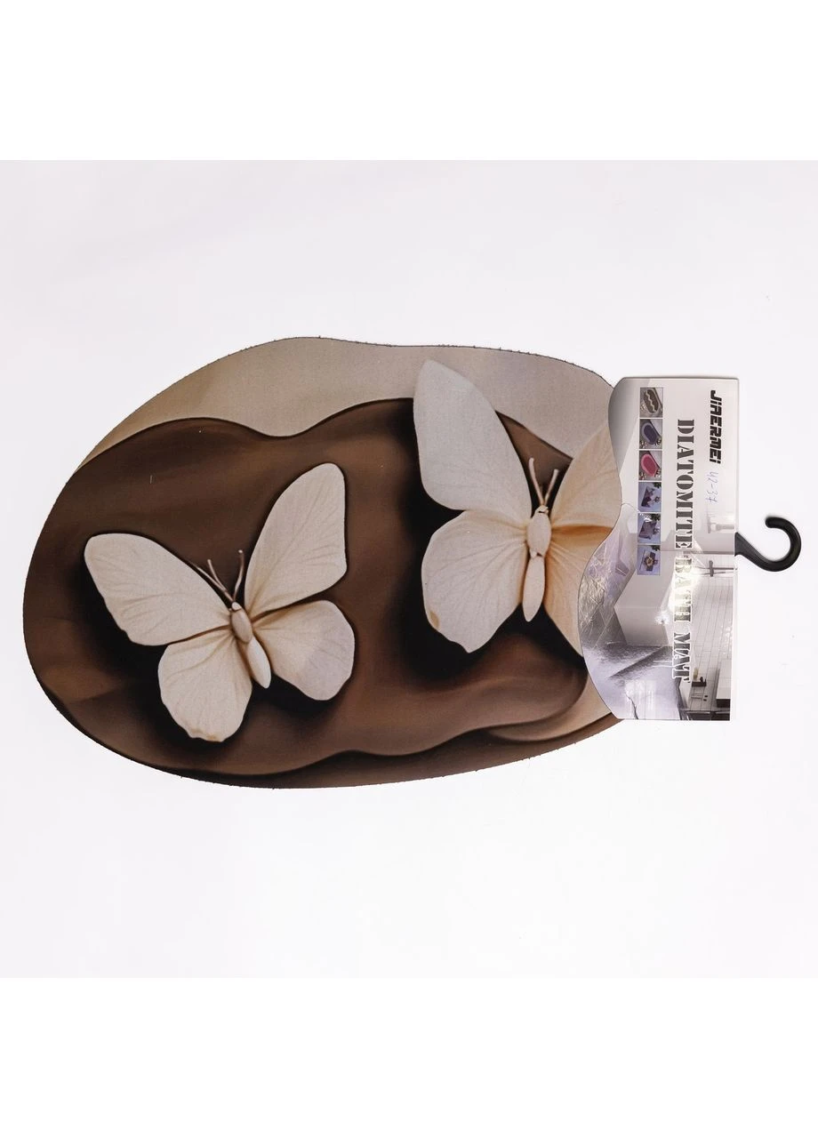 Килимок для ванної кімнати з 3D-ефектом Hover Bloom 38*58 см діатомітовий HP-42-37 No Brand (390158166)