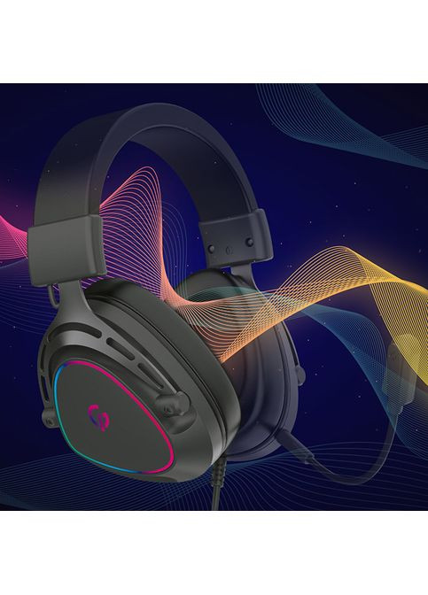Гарнитура HS783 RGB Black GAMEPRO (306553682)