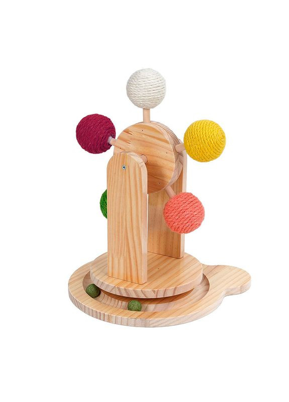 Іграшка для кішок Taotaopet Y0036 ігровий центр млина з м'ятою для кішок 10 шт. Taotaopets (372111222)