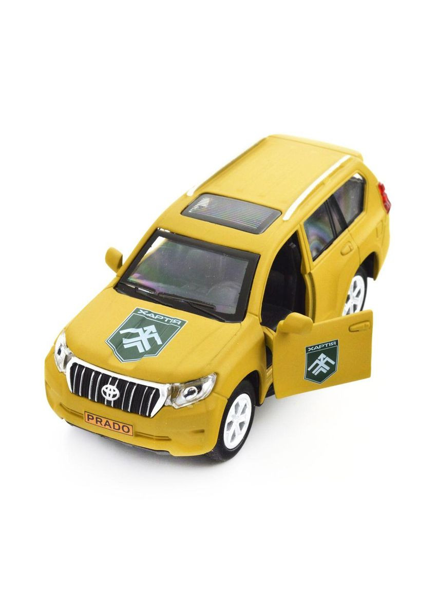 Игрушка Машинка металлическая Шевроны Героев TOYOTA PRADO Хартия" TechnoDrive (KM6188) No Brand (362421345)