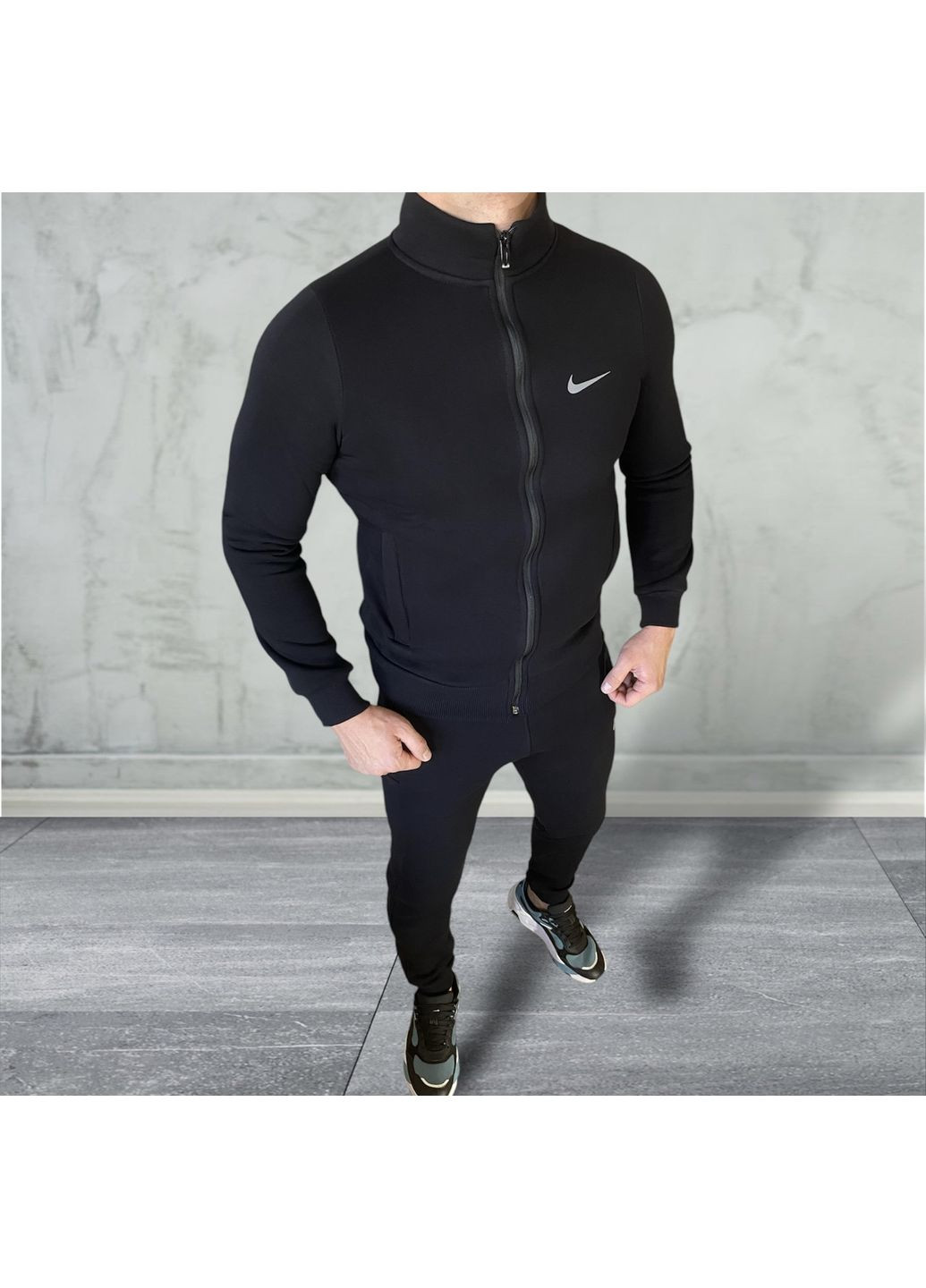 Теплый мужской спортивный костюм Nike (369926830)