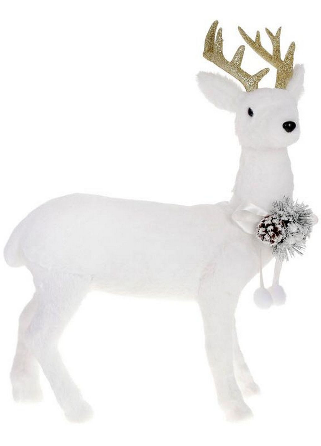 Новорічна іграшка "білий олень" Bona (282595206)