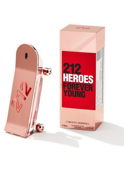 212 Heroes Forever Young Тестер 80 мл Парфюмированная вода Carolina Herrera (323484012)
