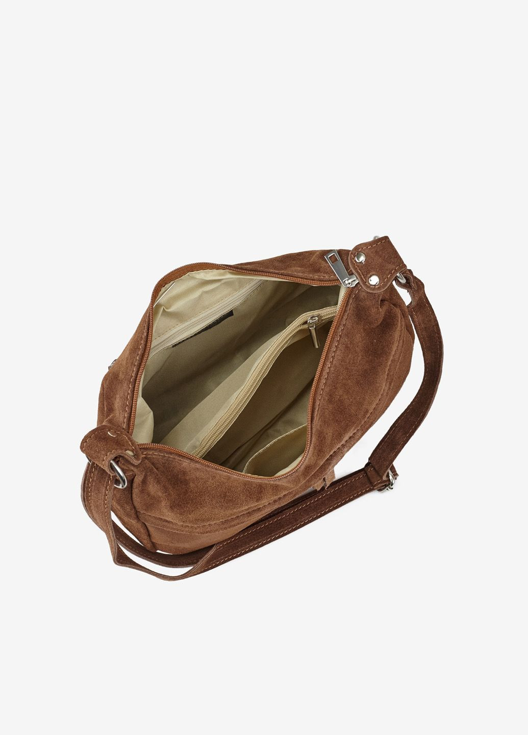 Сумка жіноча замшева крос-боді середня Сrossbody Regina Notte (314603946)