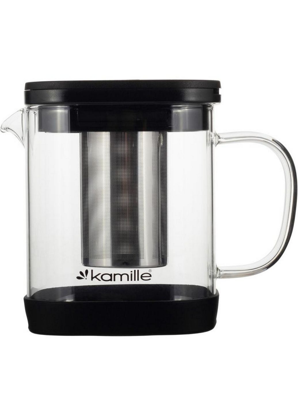 Чайник стеклянный заварочный со съемным ситечком 1000 мл Kamille (289464864)