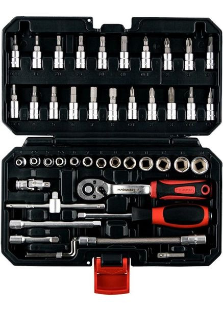 Набір інструментів 70179 професійний 1/4" 46 шт (108001) Haisser (291021099)