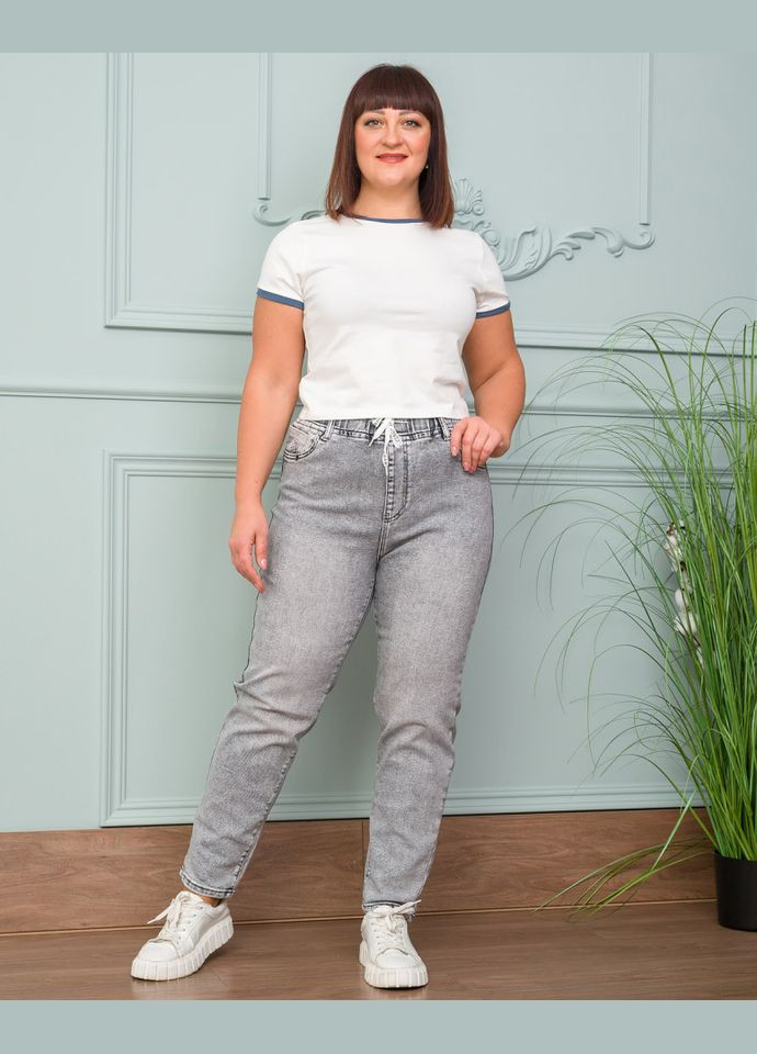 Джинсы LJ W791 Alenka Plus - (354699483)