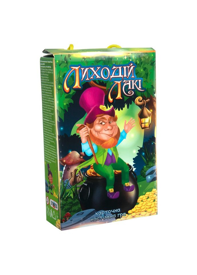 Карточная игра "Злодей Лаки" 30605ST 110 карт, инструкция Strateg (337499811)