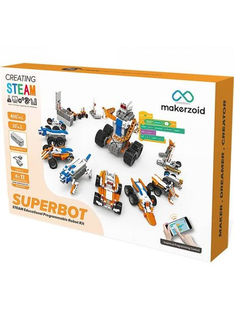 Конструктор Superbot Educational Building Blocks (MKZ-ID-SPB) Makerzoid (323149021)