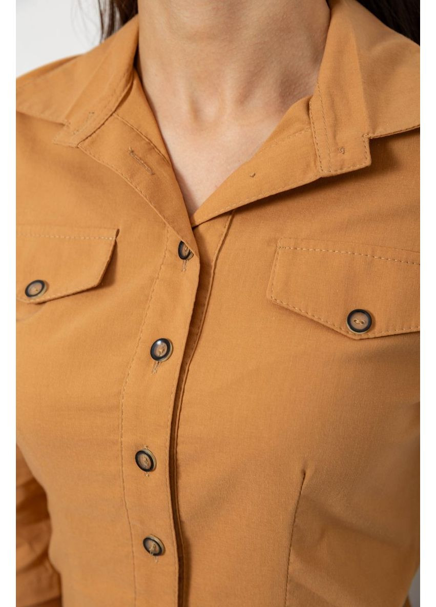 Сорочка жіноча однотонна,, 230R068-5 Ager (365726172)