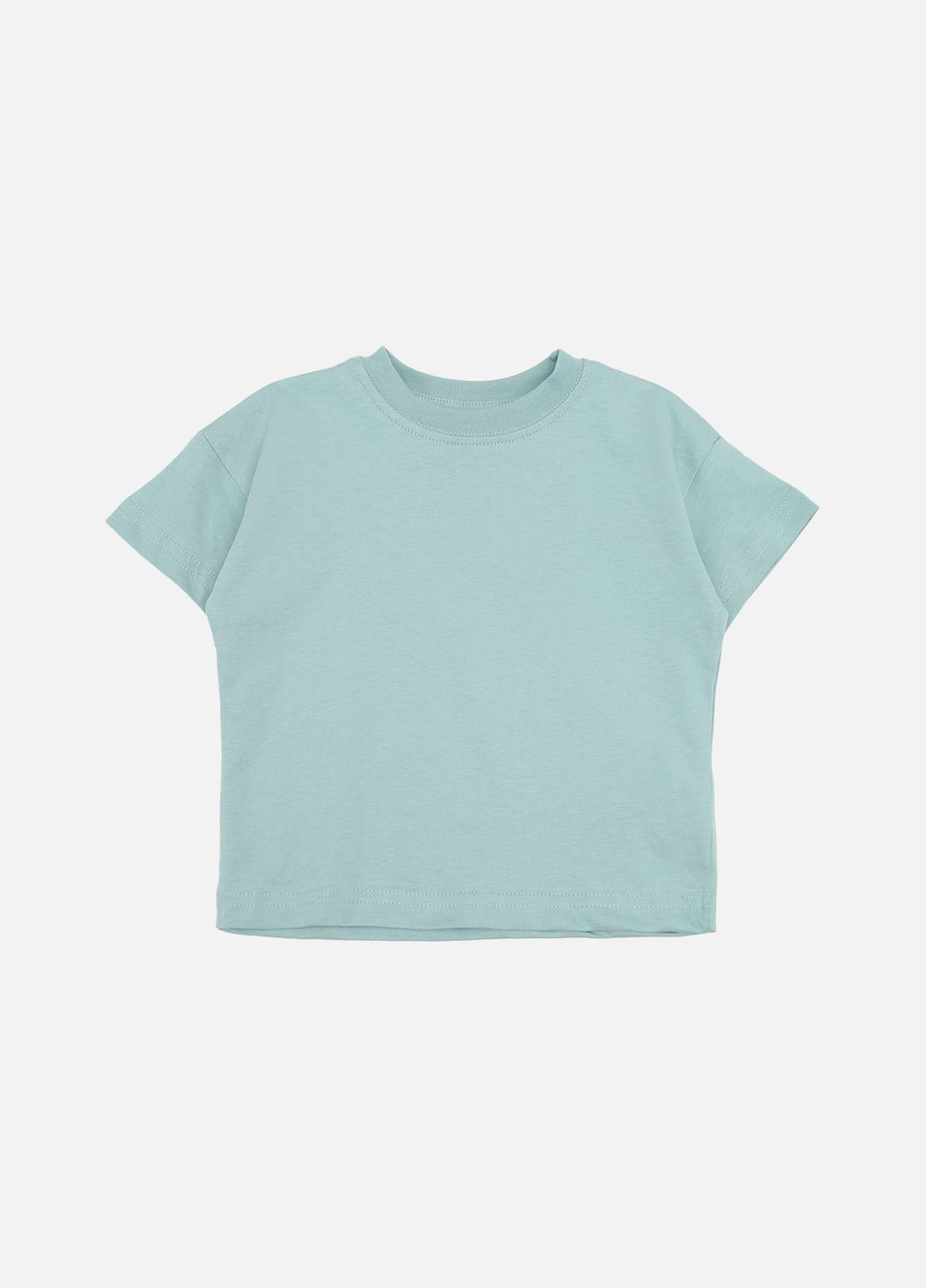 М'ятна літня футболка з коротким рукавом для хлопчика колір м'ятний цб-00273338 Yuki