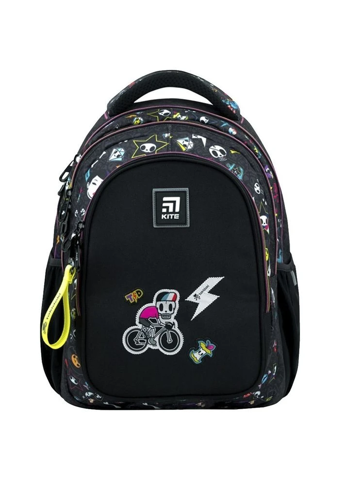 Школьный набор Education teens Tokidoki 5 в 1: рюкзак 20,5 л, сумка для обуви, пенал, бутылка 530 мл, ланчбокс Kite (397880902)