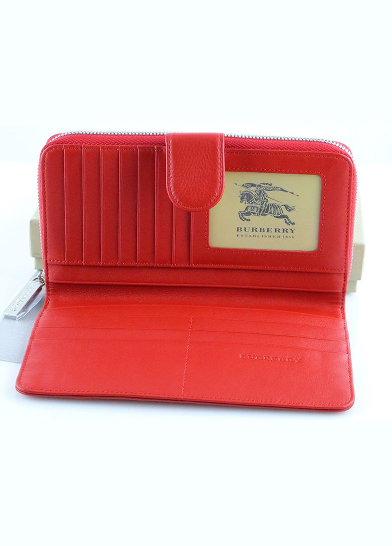 Шкіряний гаманець Burberry No Brand (302449551)