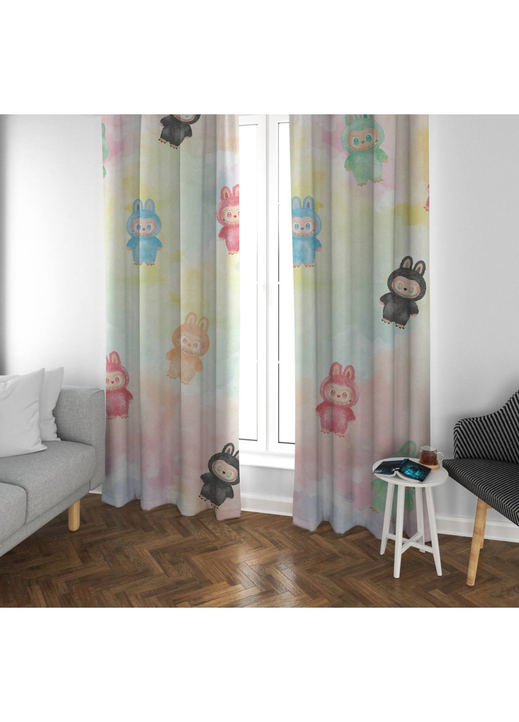 Штори 3D Лабубу 31690 270х150 см FlexDress (368805521)