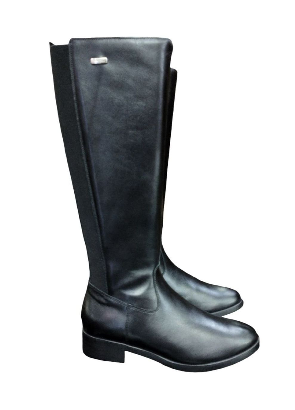 Зимние зимние женские сапоги челси от польского бренда 36 (24 см) черные чопперы Rylko