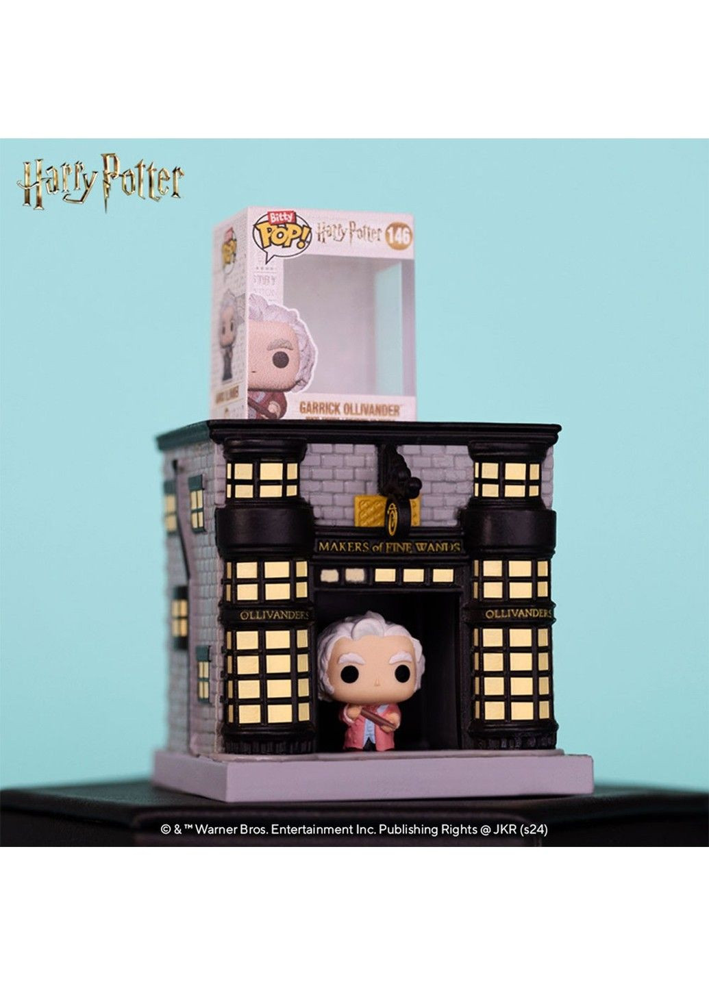 Набір фігурок Bitty Pop! Town серії Гаррі Поттер - Олівандер і крамниця чарівних паличок Funko (331296343)