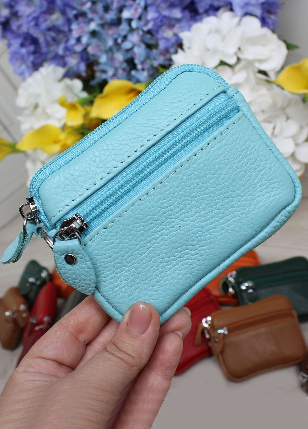 Кожаный кошелек-ключница Vishnya (338782422)