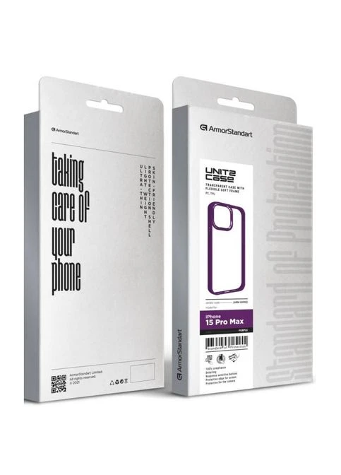 Чохол до мобільного телефона (ARM69990) ArmorStandart UNIT2 Apple iPhone 15 Pro Max Purple (326593815)