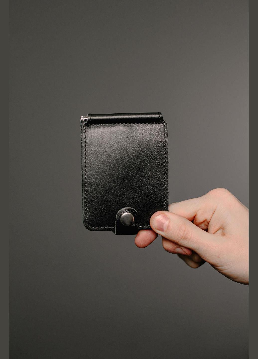 Затискач для купюр із натуральної гладкої шкіри SR012 ( ) SKILL (323204081)