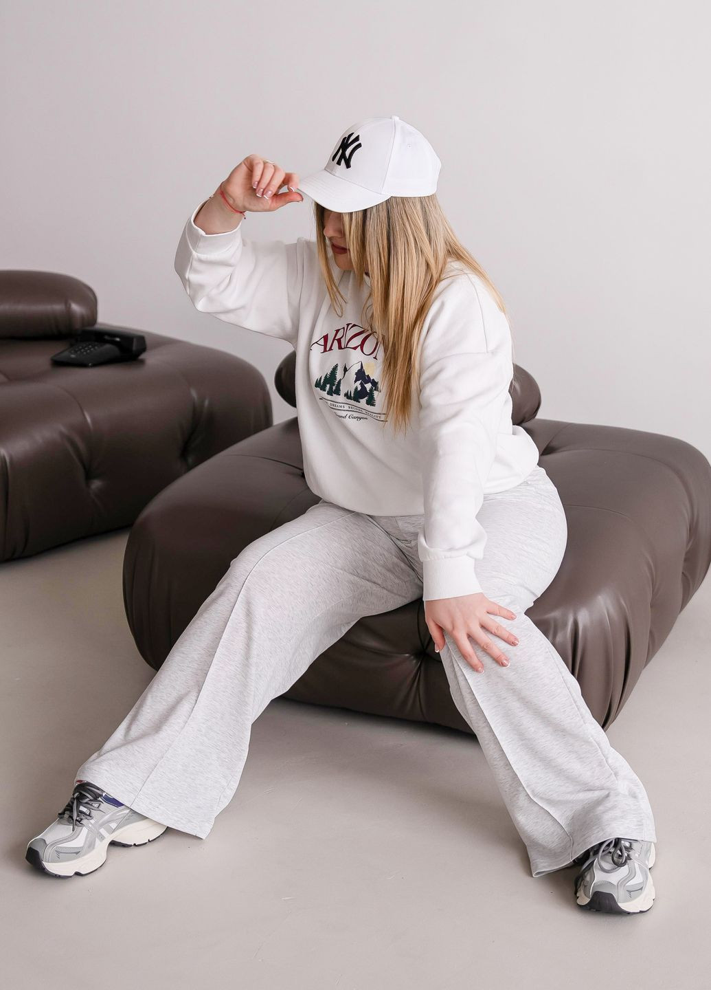 Спортивные штаны-палаццо No Brand (317633428)