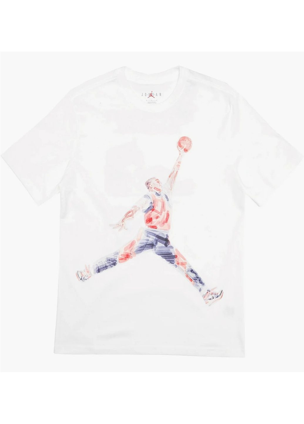 Біла футболка чоловіча ss tee white Air Jordan