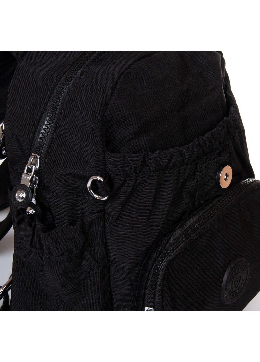 Жіночий рюкзак з тканини 9381 black Jielshi (306373099)