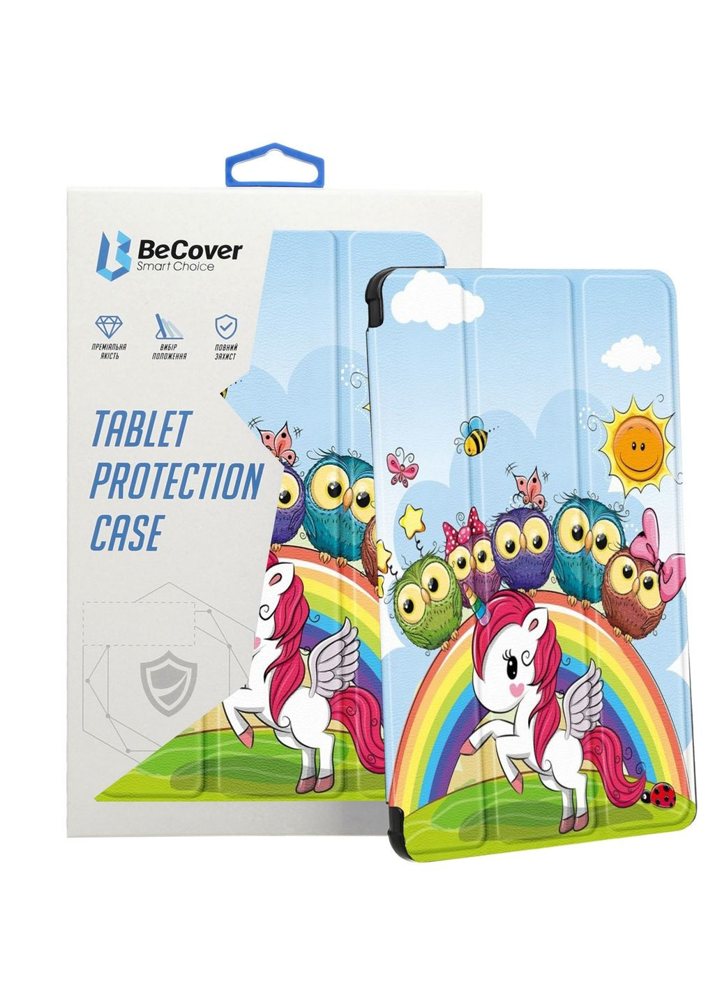 Чехол-книга Smart Case для Apple iPad Pro 13" M4 2024 Friends Unicorn (711650) BeCover (351560049)