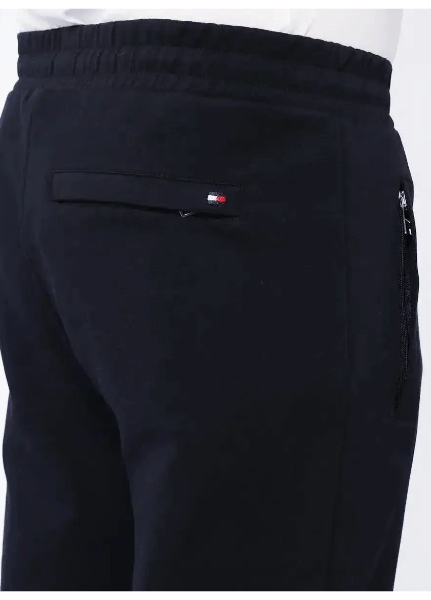 Темно-синие спортивные, повседневный, кэжуал демисезонные брюки Tommy Hilfiger