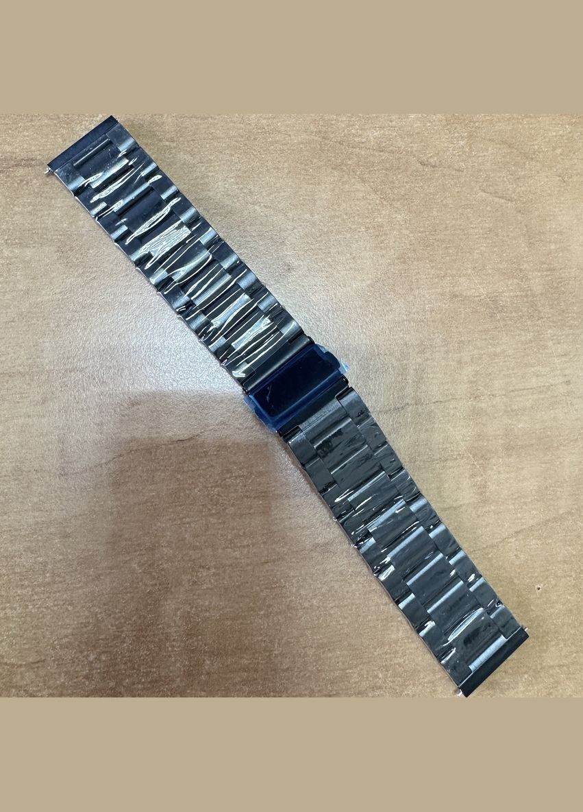 Ремешок металлический черный размер 22 Besta (331601619)