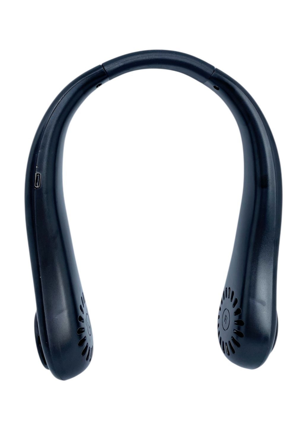 Вентилятор на акумуляторі подвійний на шию портативний зарядка від USВ ЮСБ Neck Fan чорний No Brand (331155407)