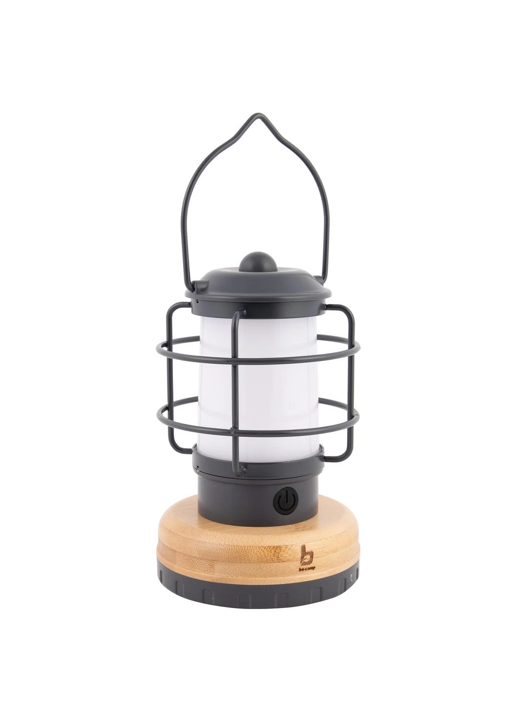 Фонарь кемпинговый Hastings Rechargeable 200 Lumen Bamboo с функцией Powerbank Серый Bo-Camp (400469714)