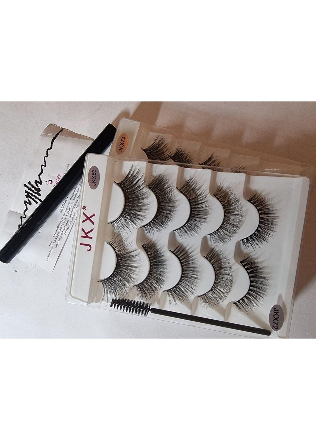 Наращивание многоразовые ресницы 5 пар Маркер лайнер подводка для надевания Magnetic Lashes (366668430)