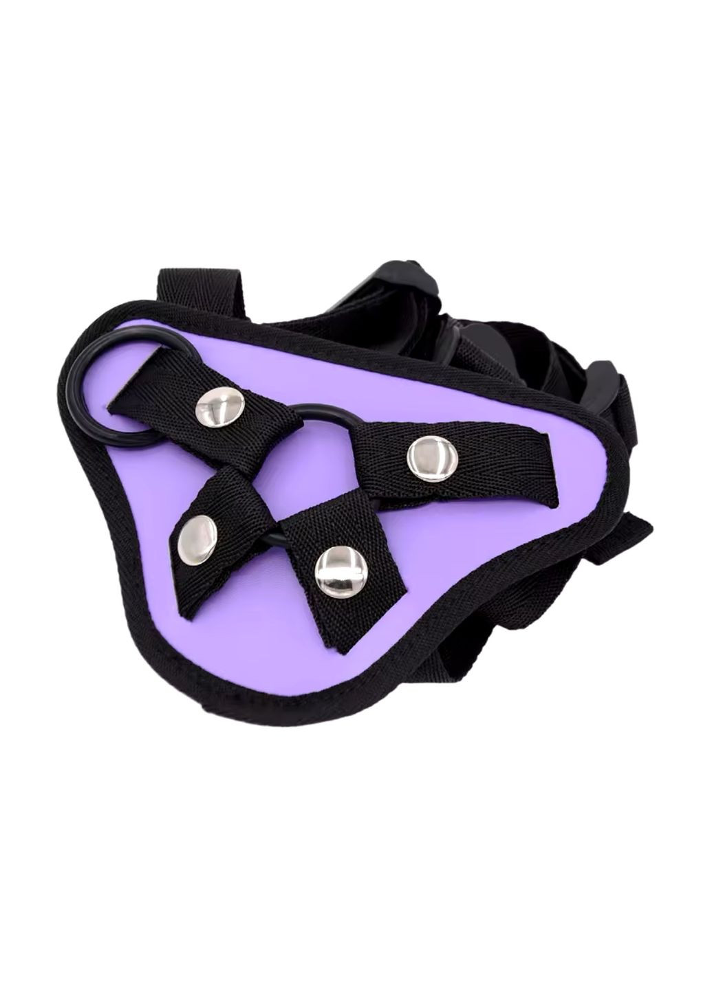 Трусики для страпону The Basic Harness, 2 кільця, колір фіолетовий No Brand (306632408)