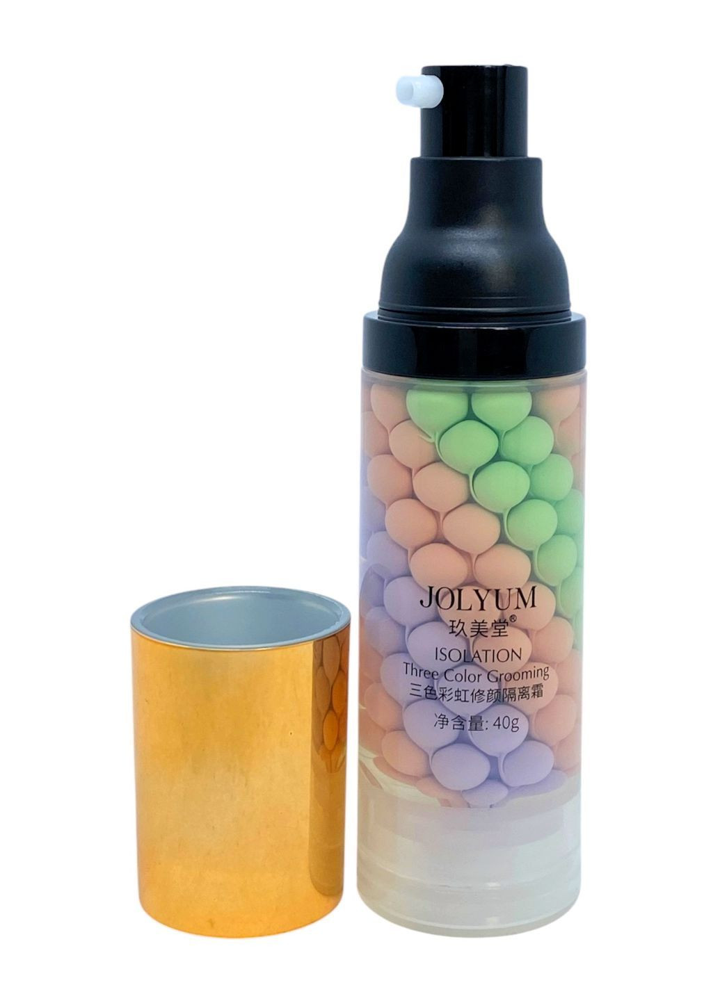 Комплект тональний крем кушон беж 02 + база під макіяж натуральний фініш зволожуючий Veze BB Cream Cushion + Jolyum No Brand (322820596)